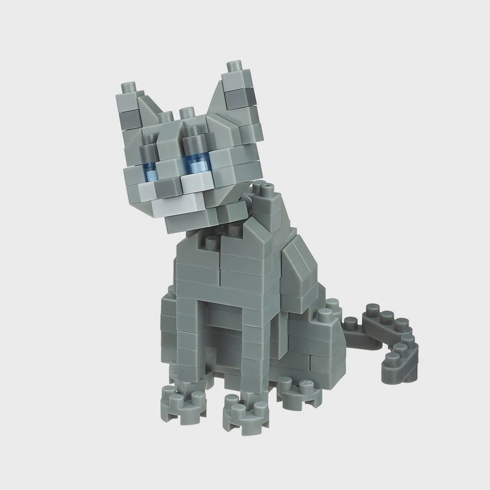 NANOBLOCK | RUSSIAN BLUE CAT