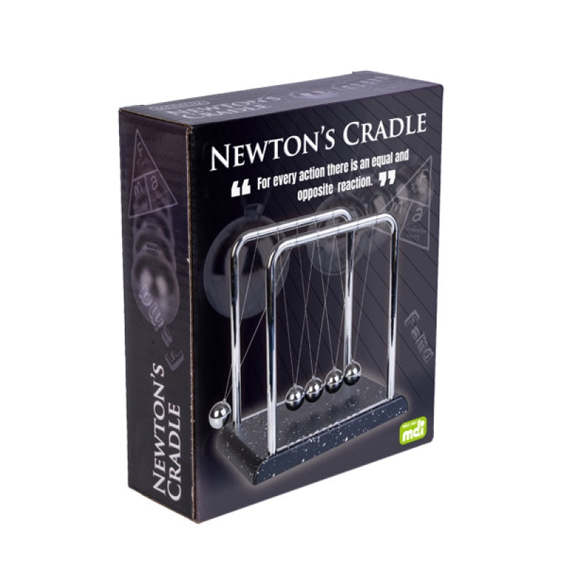 NEWTONS CRADLE - LARGE BLACK BASE