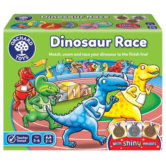 ORCHARD TOYS | DINOSAUR RACE