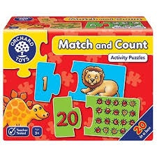 ORCHARD TOYS | MATCH AND COUNT 20PC