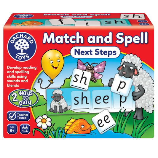 ORCHARD TOYS | MATCH AND SPELL NEXT STEPS