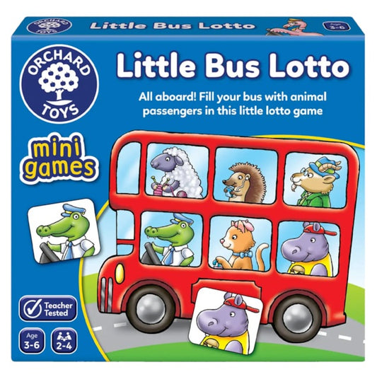 ORCHARD TOYS | MINI - LITTLE BUS LOTTO