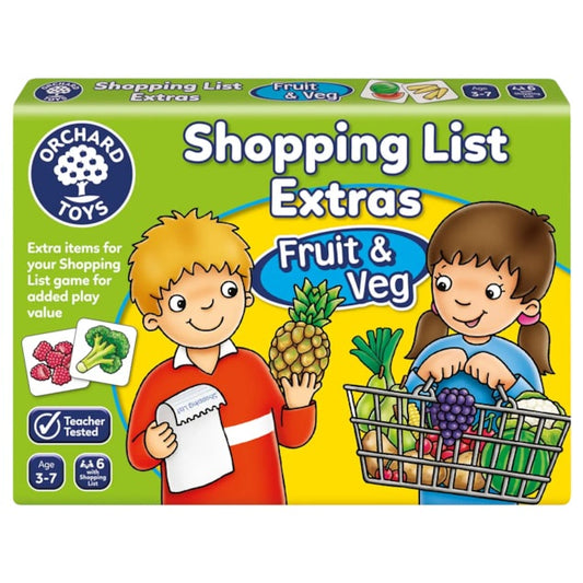 ORCHARD TOYS | SHOPPING LIST - FRUIT AND VEG EXTRAS