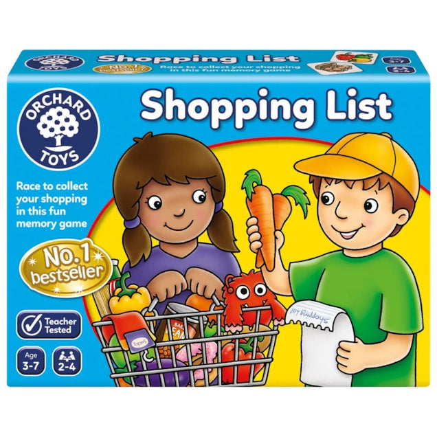 ORCHARD TOYS | SHOPPING LIST