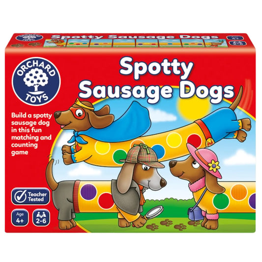 ORCHARD TOYS | SPOTTY SAUSAGE DOGS