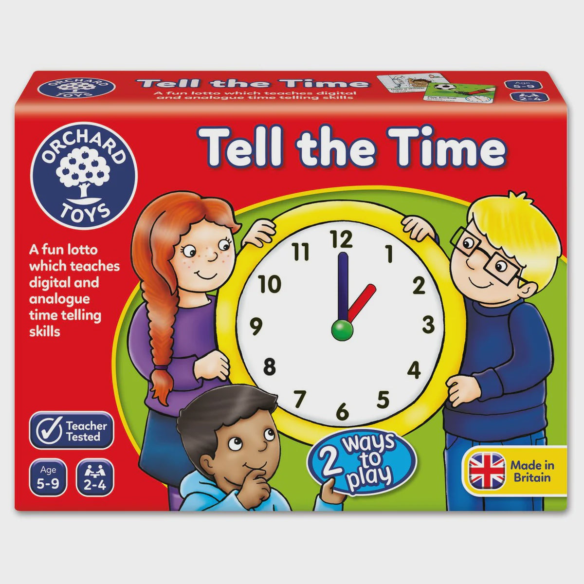 ORCHARD TOYS |TELL THE TIME