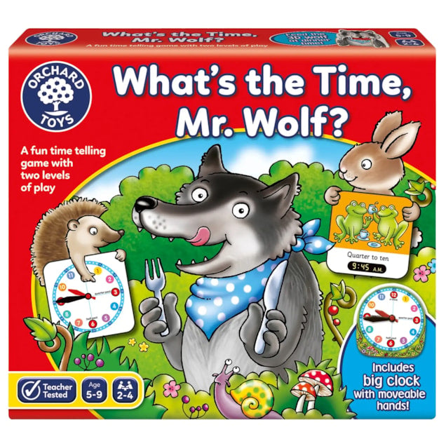 ORCHARD TOYS | WHATS THE TIME MR WOLF