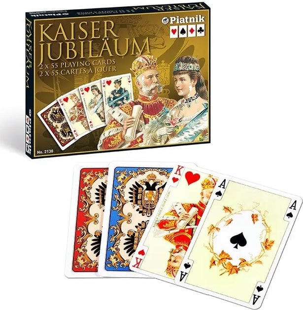 PIATNIK CARDS | BRIDGE - KAISER JUBILAUM