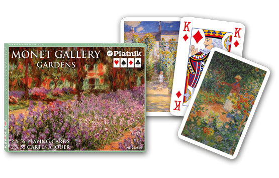 PIATNIK CARDS | BRIDGE - MONET GARDENS