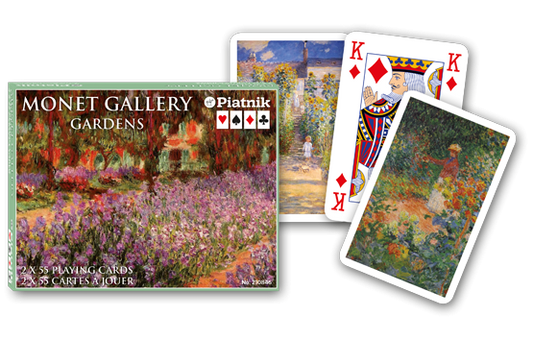 PIATNIK CARDS | BRIDGE - MONET GARDENS