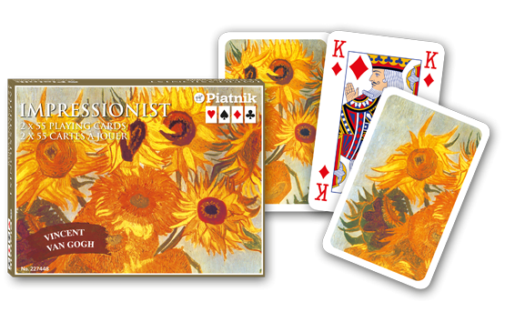 PIATNIK CARDS | BRIDGE - VAN GOGH SUNFLOWERS