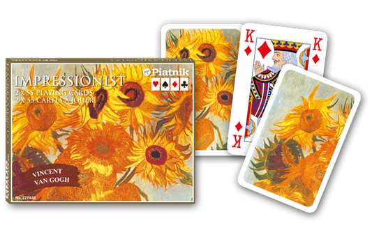 PIATNIK CARDS | BRIDGE - VAN GOGH SUNFLOWERS