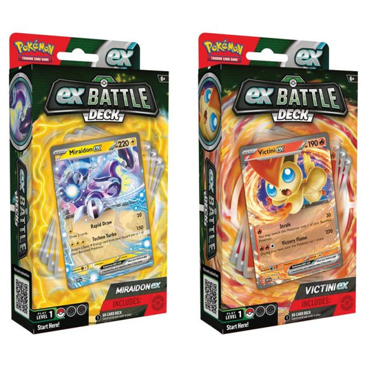 POKEMON BATTLE DECK | VICTINI & MIRAIDON EX