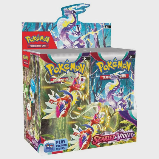 POKEMON BOOSTER BOX | SCARLET AND VIOLET