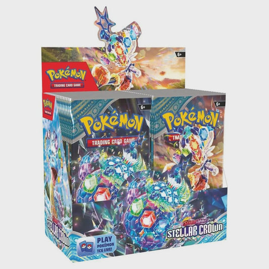 POKEMON BOOSTER BOX | SCARLET AND VIOLET - STELLAR CROWN