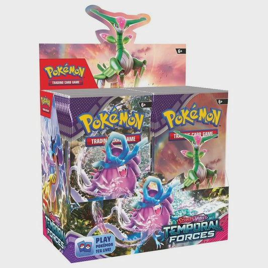 POKEMON BOOSTER BOX | SCARLET AND VIOLET - TEMPORAL FORCES