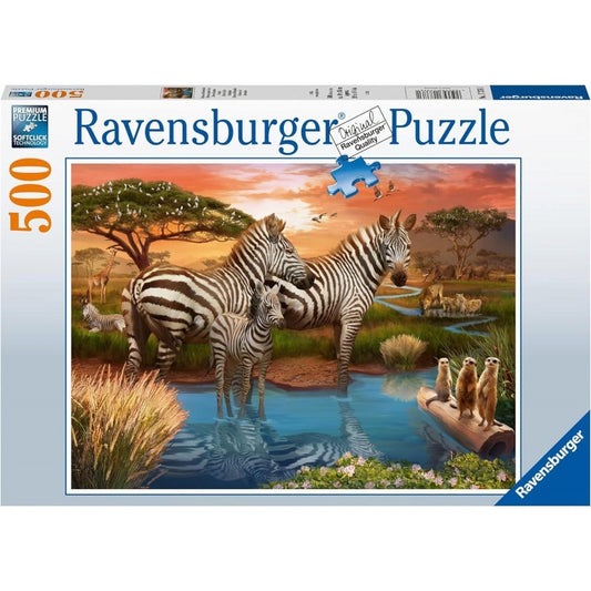 RB 500 PC | ZEBRA AT WATERHOLE