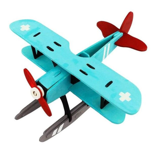 ROKR | PAINT 3D WOODEN PUZZLE HYDROPLANE