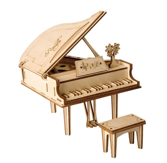 ROLIFE | CLASSICAL 3D WOODEN GRAND PIANO