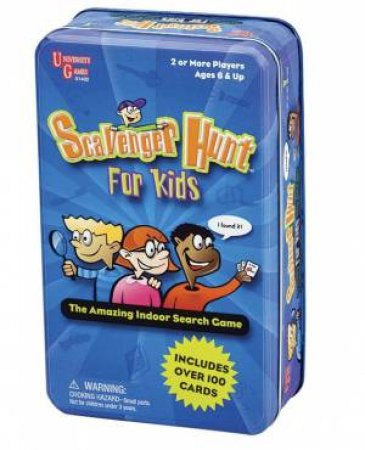 SCAVENGER HUNT FOR KIDS TIN