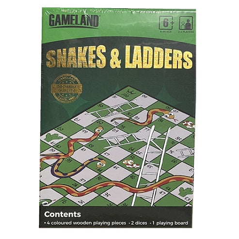 SNAKES  AND LADDERS (GAMELAND)