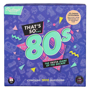 THATS SO 80S QUIZ