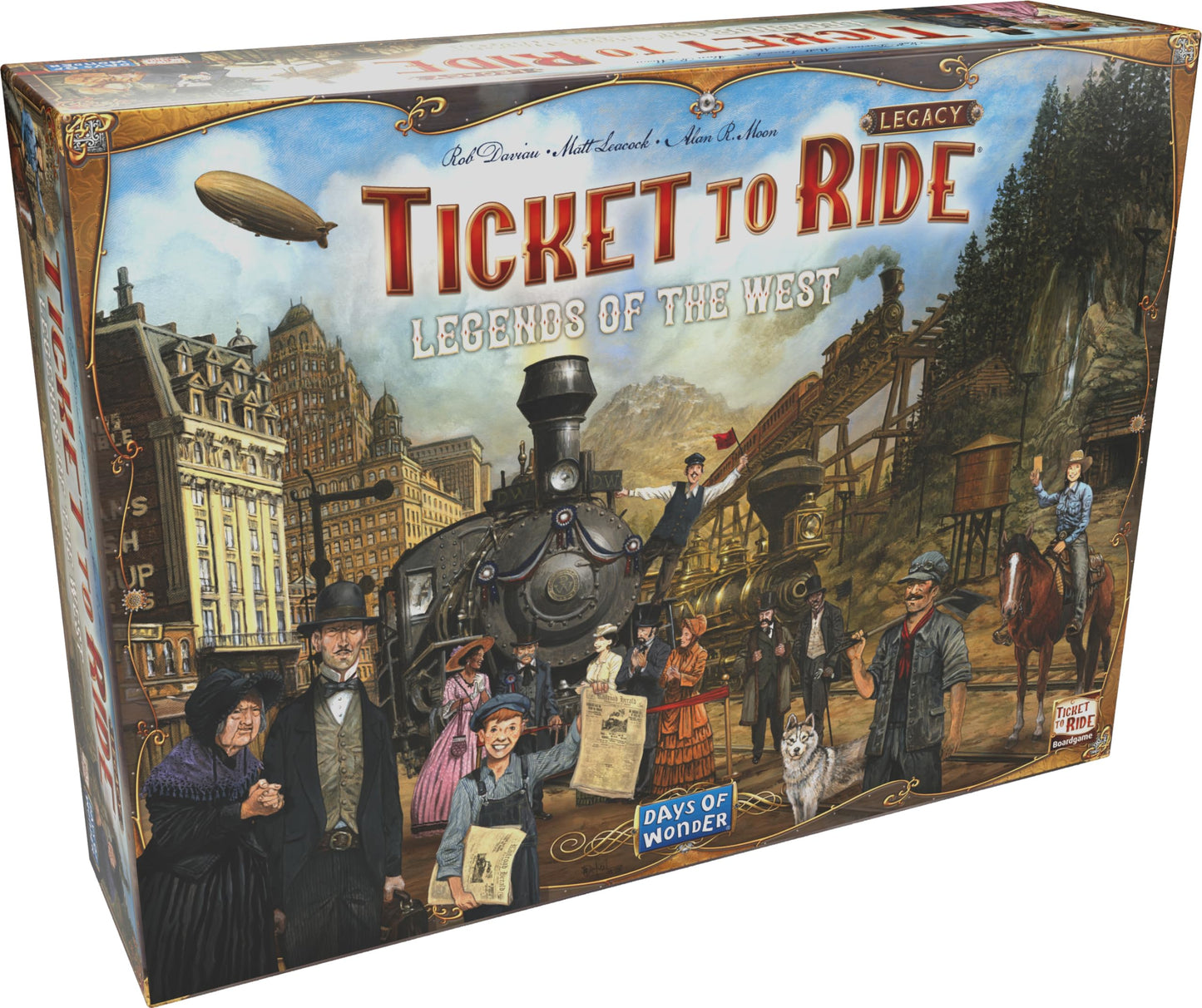 TICKET TO RIDE |  LEGACY - LEGENDS OF THE WEST