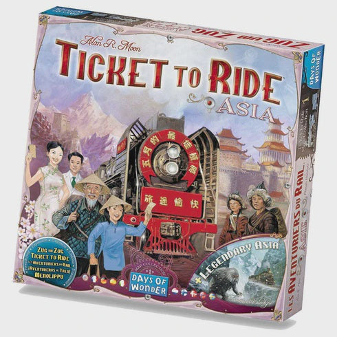 TICKET TO RIDE | MAP COLLECTION - ASIA AND LEGENDARY ASIA