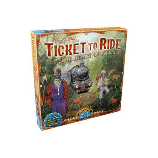 TICKET TO RIDE | MAP COLLECTION - HEART OF AFRICA