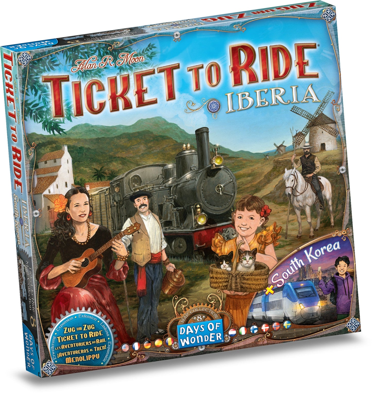 TICKET TO RIDE | MAP COLLECTION - IBERIA AND SOUTH KOREA