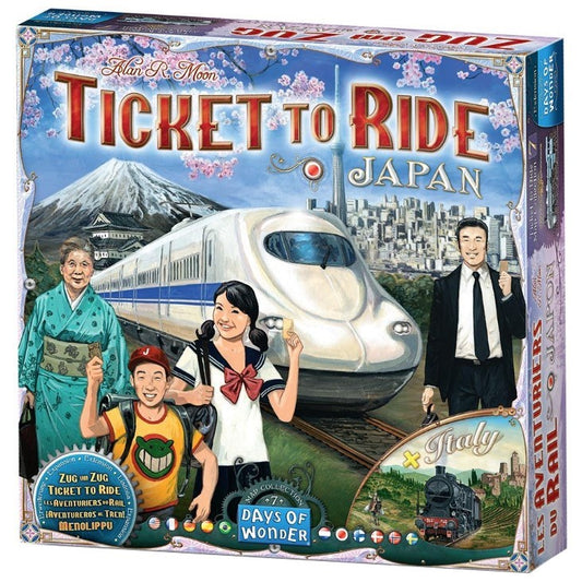 TICKET TO RIDE | MAP COLLECTION - JAPAN AND ITALY