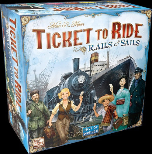 TICKET TO RIDE | RAILS AND SAILS