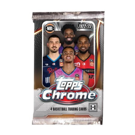 TOPPS NBL CARDS | 2023 CHROME BOOSTER PACK