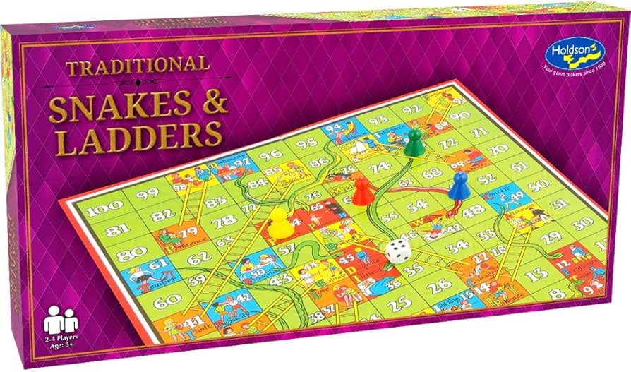 TRADITIONAL SNAKES AND LADDERS