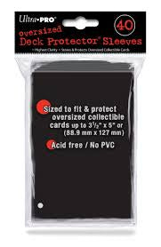 ULTRA PRO CARD SLEEVES | OVERSIZED 76 X 140mm