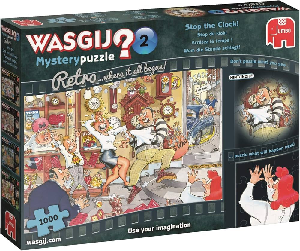 WASGIJ 1000 PC | MYSTERY RETRO 2