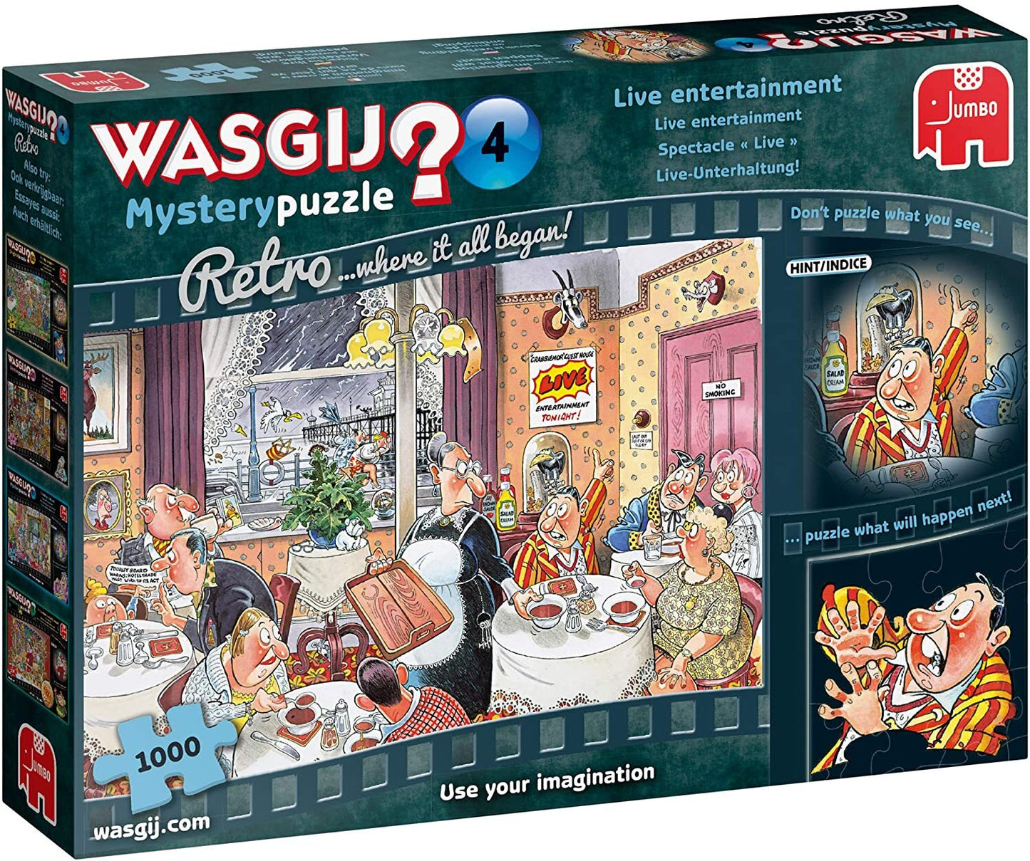 WASGIJ 1000 PC | MYSTERY RETRO 4