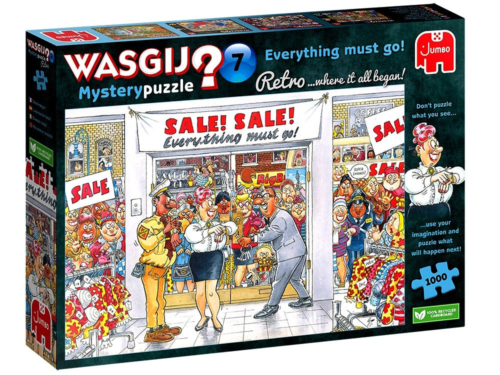 WASGIJ 1000 PC | MYSTERY RETRO 7