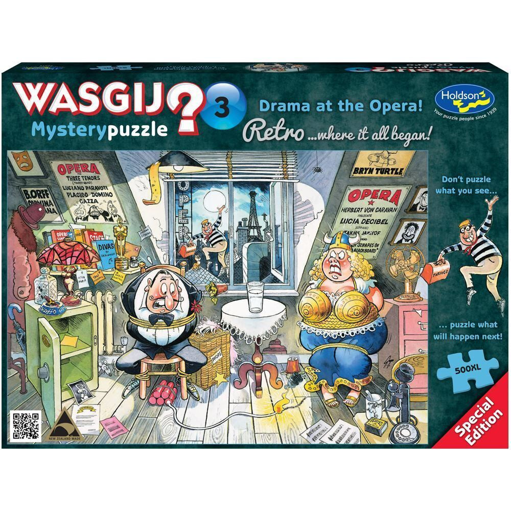 WASGIJ 500 PC XL | MYSTERY RETRO 3