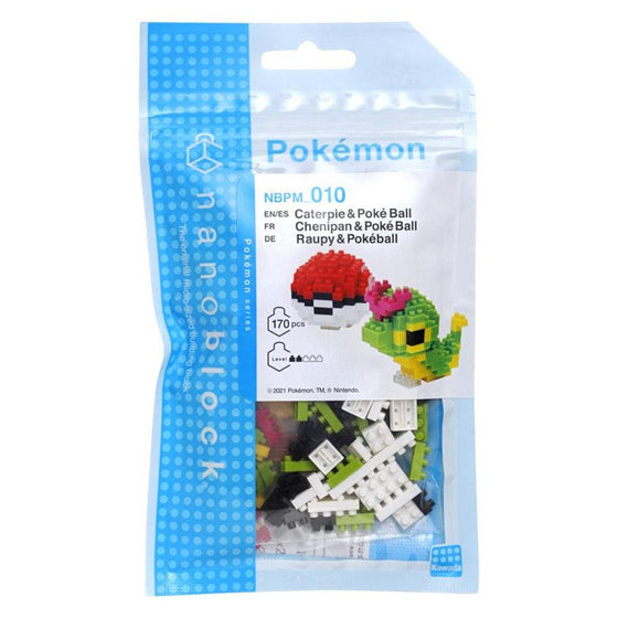 Nanoblock Pokemon Caterpie & Pokeball